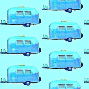 Blue Bambi II Airstream Trailer