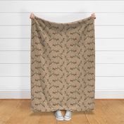 DigSkullery ~ Skirmish ~ Sepia on Persephone ~ Linen Luxe 