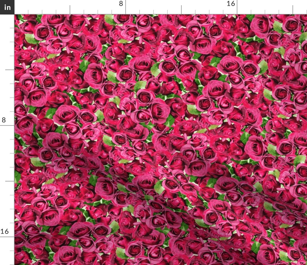 Abundant Roses - Pink