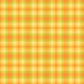 yellow and green plaid