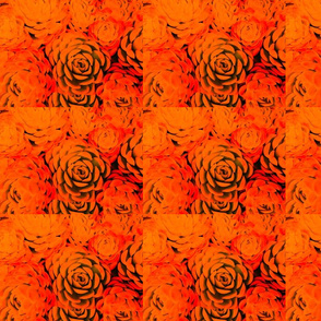 Orange Roses III