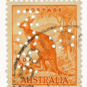 Australian stamp- large