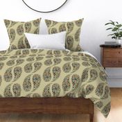 rainbow_paisley_textured_tan