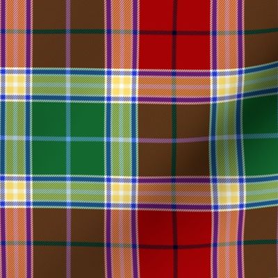 Gibbs or Gibson tartan, 6"