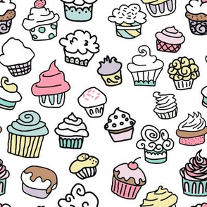 Doodle Cupcakes