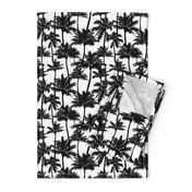 Palm Trees / Black And White / Small Scale