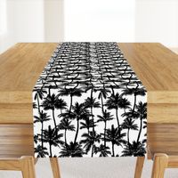 Palm Trees / Black And White / Small Scale