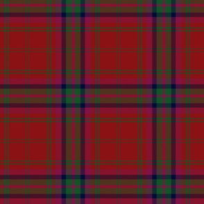 MacDougal tartan #3, 8" muted