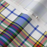 Gayre arisaidh or white dress tartan, 6"