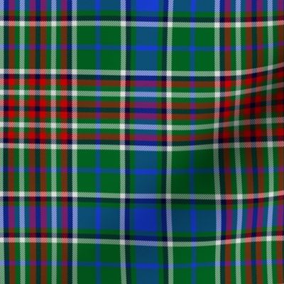 Gayre green tartan, 6" modern colors