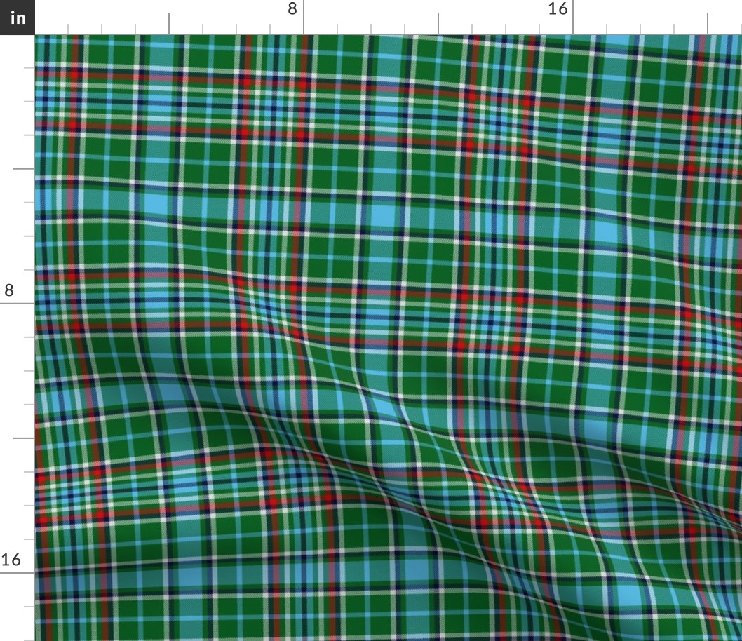 Gayre dress tartan, 6" blue variant