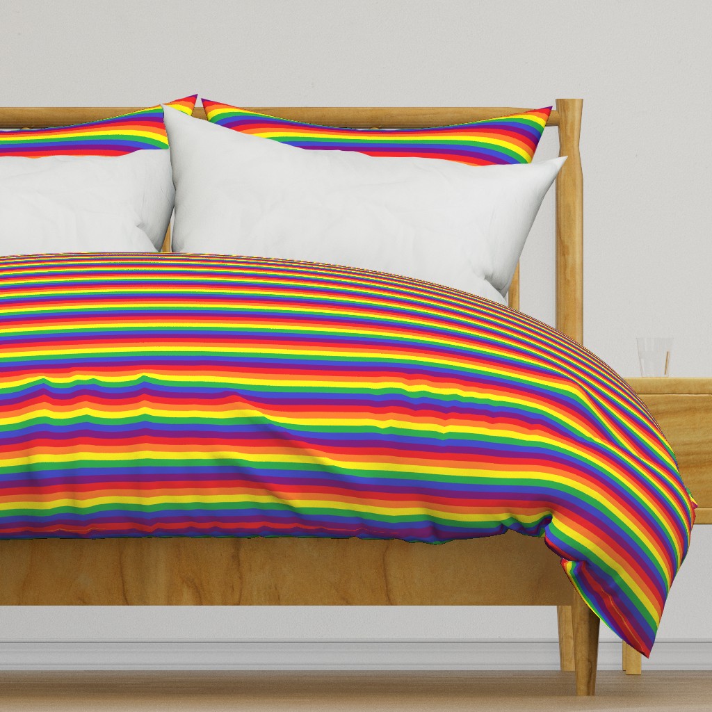 Rainbow Pride Stripes - 1/2 inch