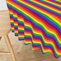 Rainbow Pride Stripes - 1/2 inch