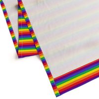 Rainbow Pride Stripes - 1/2 inch