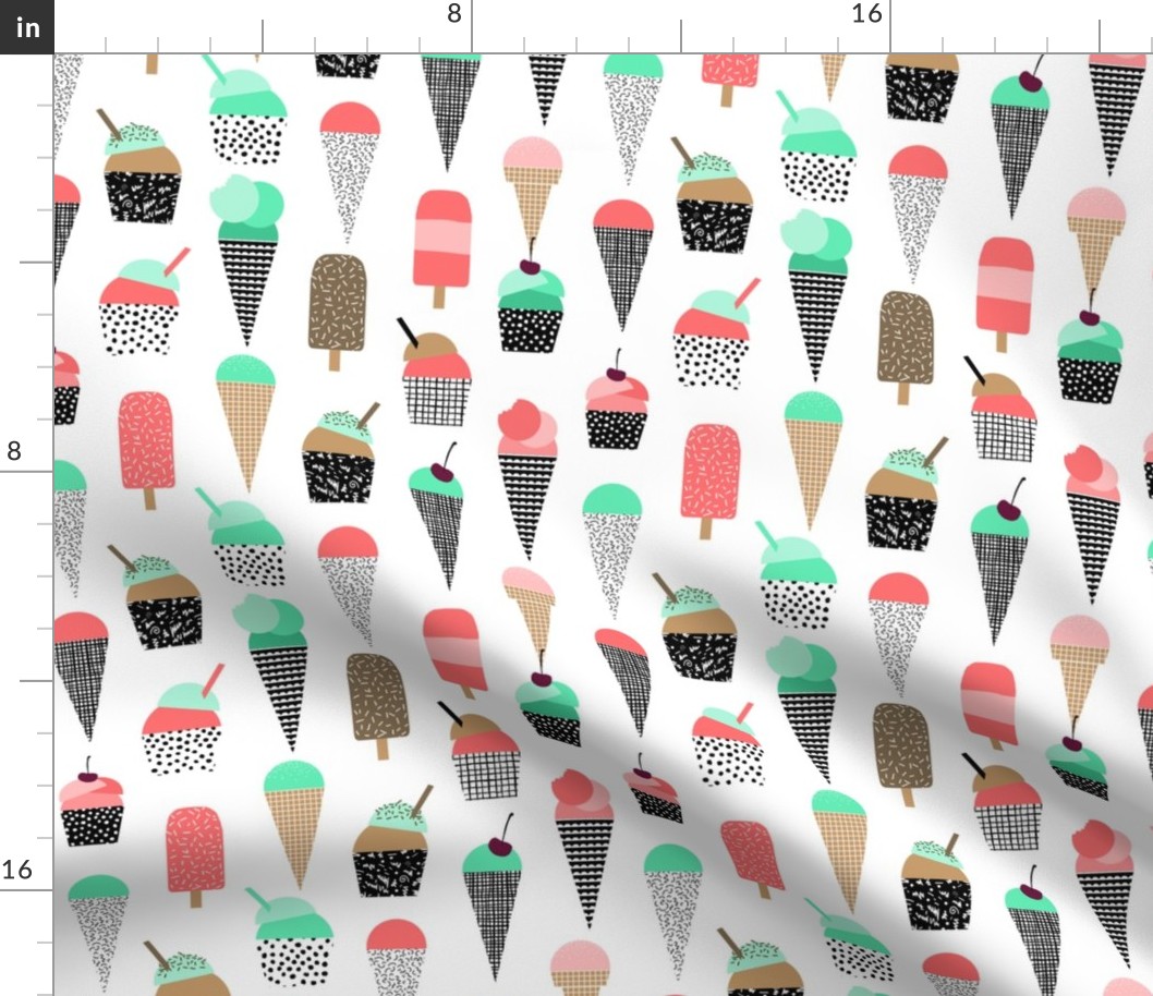 ice cream summer popsicle bright ice cream summer baby design