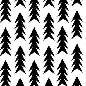 trees black and white minimal triangle trendy design for hipsters and trendy black and white swedish kids nursery