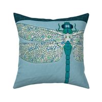 damselfly pillowcase