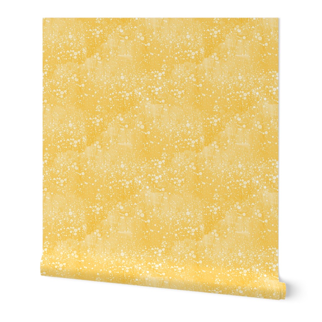 sunny gold rain splatter