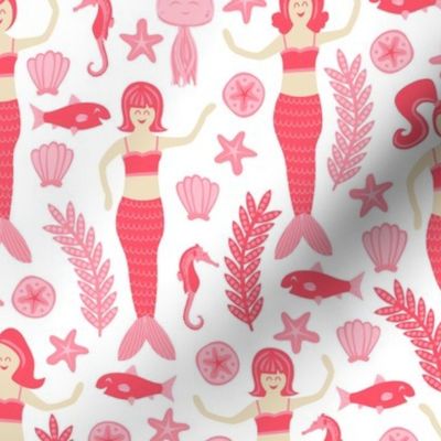 Mermaids & Friends (Pink)