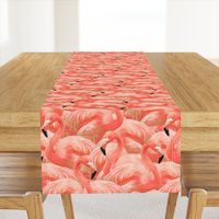 Flamingo Fever in Coral