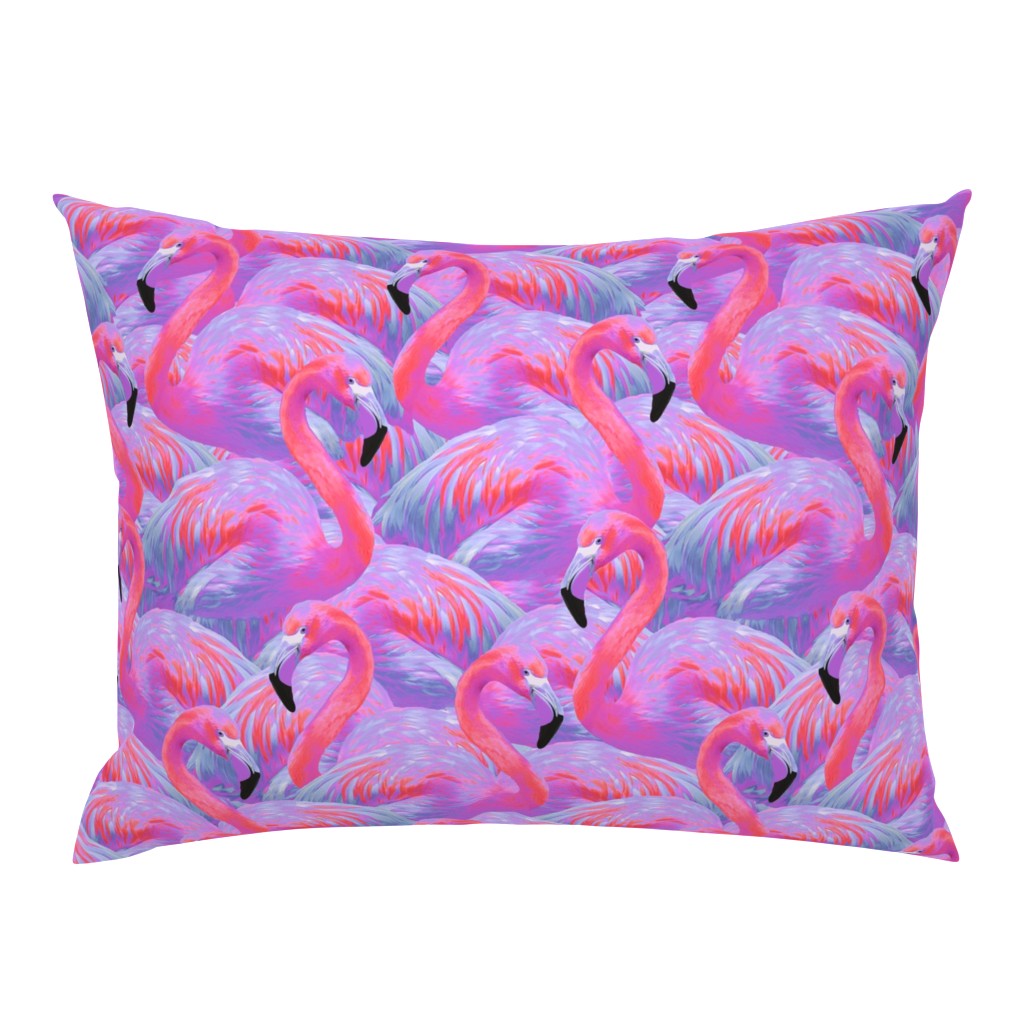 Flamingo Fever in Tropical Paradise