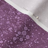 twilight mauve rain splatter