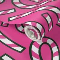 Candy Canes - Pink - Ornamentary Coordinate