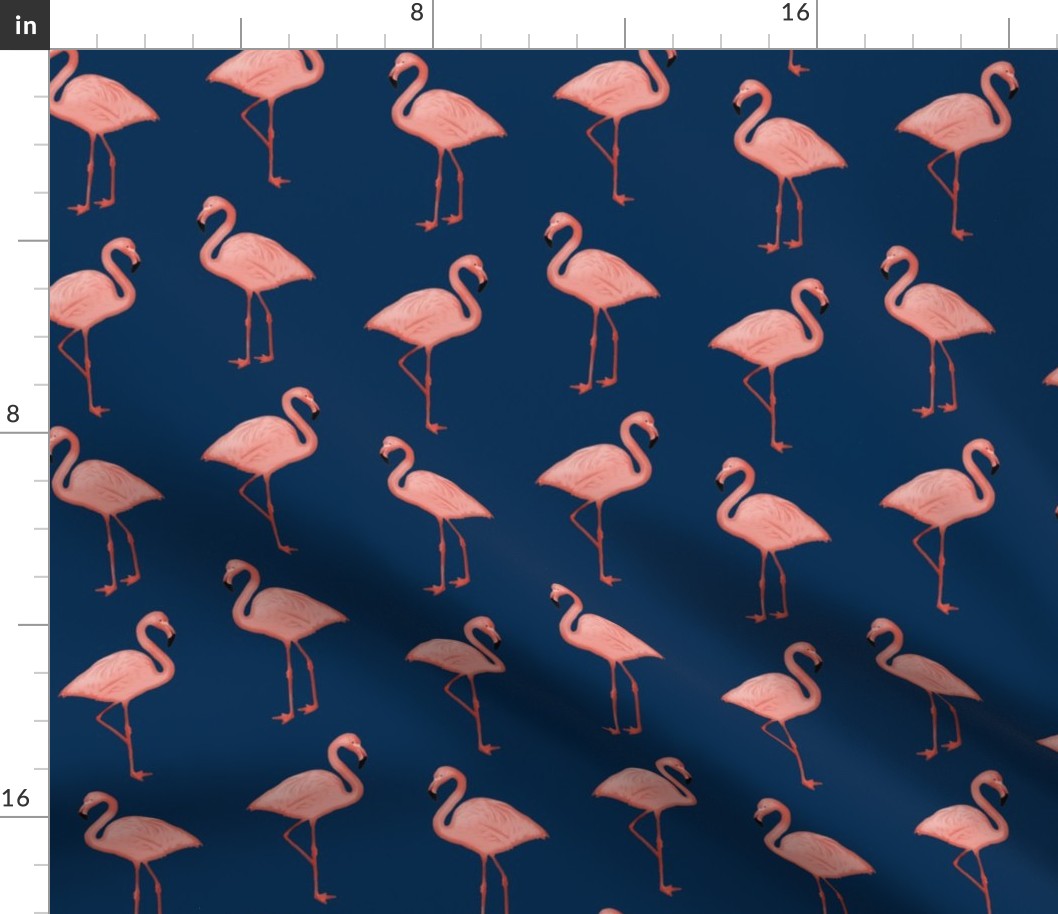 Bimini Bay Flamingos on Navy