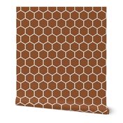 Honeycomb in Chestnut