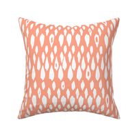 Ikat Drops - coral