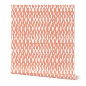 Ikat Drops - coral