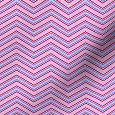 Peoria Mu - Chevron (Pink)