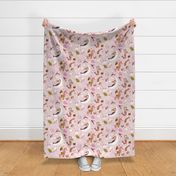 Mermaid Lullaby (Rose Linen) LARGE