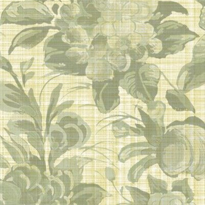 Mid Century Modern ~ Flower Cocktail ~ Emerson Linen Luxe 