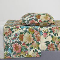 Mid Century Modern ~ Flower Cocktail ~  Ellen Linen Luxe 