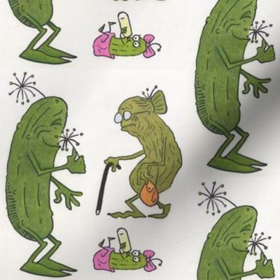A Pickle Family Stroll, color