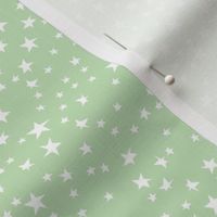 Scattered Stars (Pastel Green)