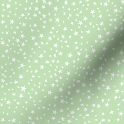 Scattered Stars (Pastel Green)