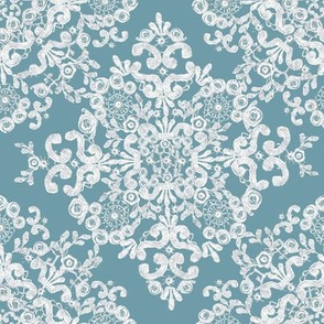 Baroque Lace in Wedgwood