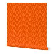 goldfish scales - bright orange