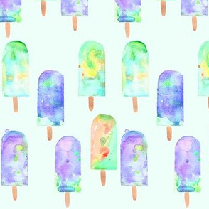 popsicles in blue