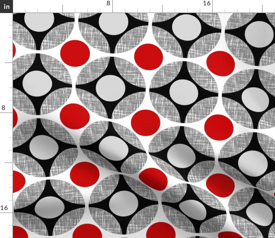 UK Mod Circular red + gray by Su_G_©SuSchaefer