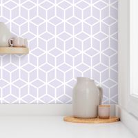 Geometric Framework Pale Lavender