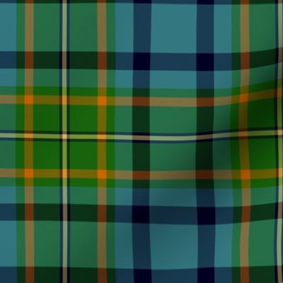 Gillies #2 / MacLeish / MacLellan tartan, 6" ancient colors