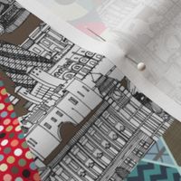 London triangle quilt