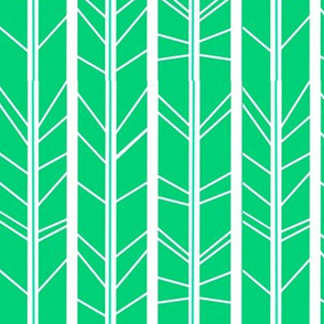 Jade tree branch herringbone