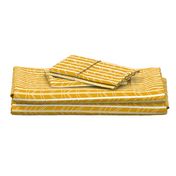 mustard yellow tree branch herringbone