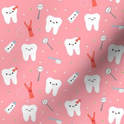 Happy Teeth & Friends - Peachy  Pink