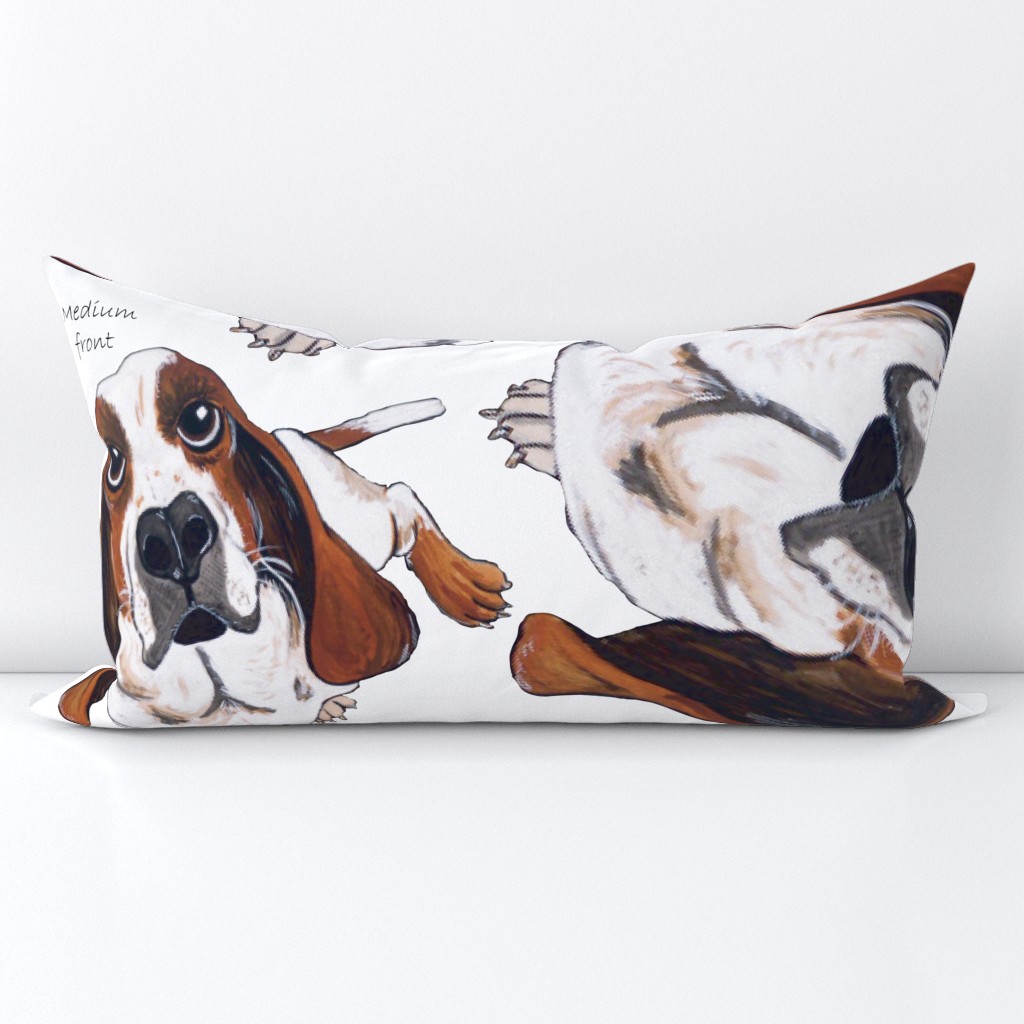 Make Your Own Basset Hound Pillows