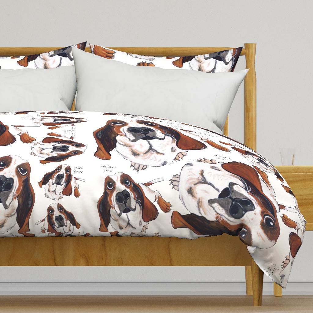 Make Your Own Basset Hound Pillows